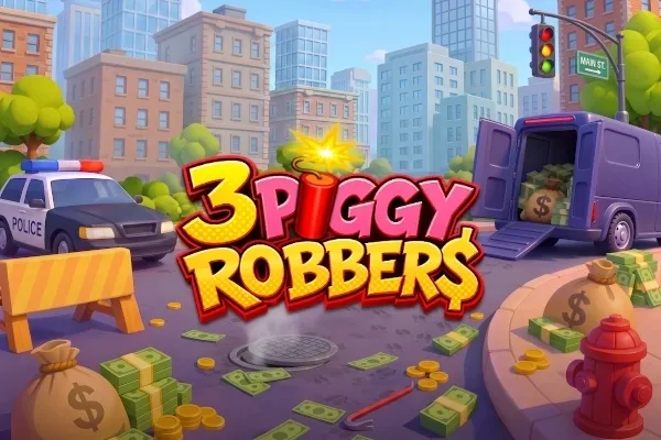 3 Piggy Robbers - BRRBET