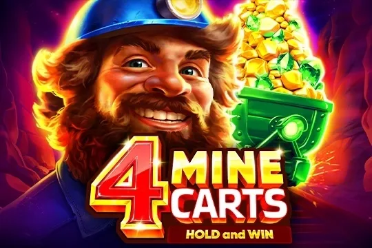 4 Mine Carts: Hold and Win - BRRBET