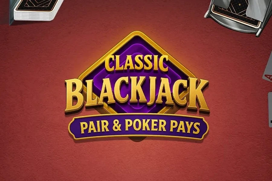 Classic Blackjack Pair & Poker Pays - BRRBET