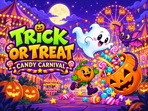 Trick Or Treat Candy Carnival - BRRBET