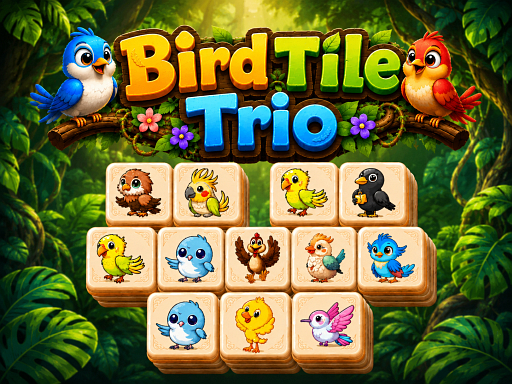 Bird Tile Trio - BRRBET
