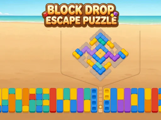 Block Drop Escape Puzzle - BRRBET